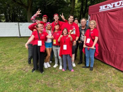 Team Backstage mit Susi Salm und Hugo Egon Balder